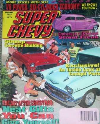 SUPER CHEVY 1991 JAN - STOVEBOLT POWER